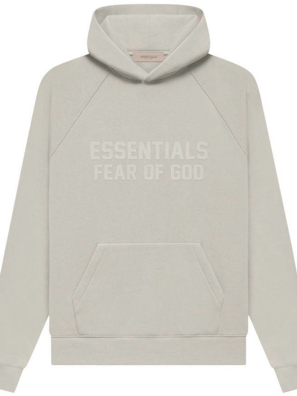 Fear of God Essentials Sage Hoodie Tonal Logo Oversized Pullover